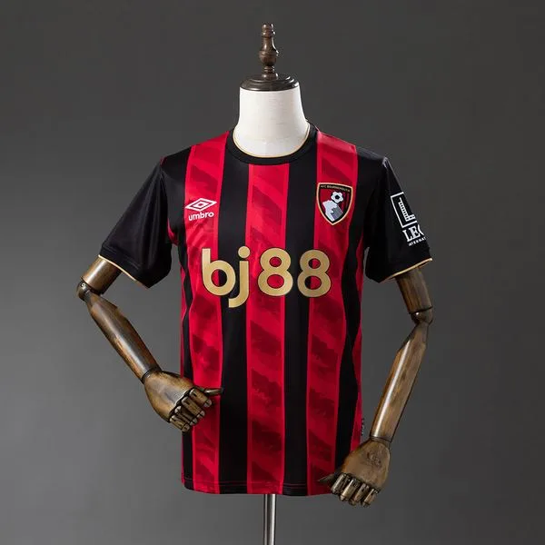 Camiseta de fútbol Bournemouth 2025/26 LOCAL MANGA CORTA VERSION FAN